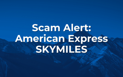 Scam Alert: American Express Skymiles